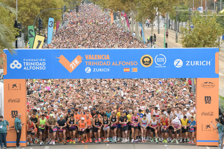 salida de la carrera